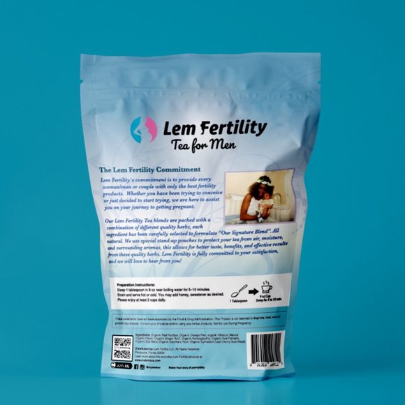 Fertility Tea For Men/Males: Organic Herbal Loose-Leaf Fertility Tea - Picture 2 of 5